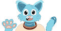 Fluffy cute gumball by VirgilHunterSundayVHS