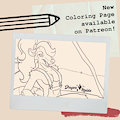 November Coloring Page is up on Patreon!