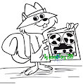 Secret Squirrel by JosephFurry