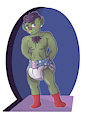Goliath the padded goblin by Alexnoiver