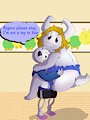 Asgore little snack