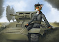 British Valentine Tank Officer [C]