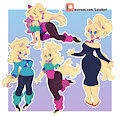 Dog lady CLOSED by NoriNoir