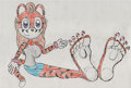 Liea's Candy Cane Toes by LouisEugenioJR1990
