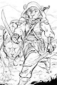 ranger Itzli and his pet companion Ichtacka