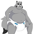 Diapered Wolfy