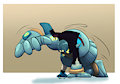 Golurk - Pokemon Month by Dustyerror