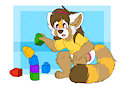Sophie and her Mega Bloks -By Yookey-
