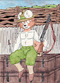 Armed Anthros: Winchester 1897 Trench Gun