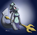 Delta Snivy from that one pokemon fangame that i forgot about by Fluffolio