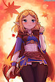Fall Zelda by lumineko