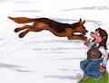 ... Ralph swallowed a Dog...