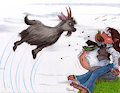 ... Ralph swallowed a Goat...