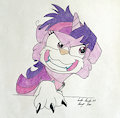 A crazy Twilight Barkle by SilverSimba01