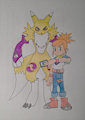 Rika and Renamon