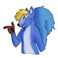 Trevor Blue Squirrel 11