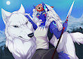 Princess Mononoke by Lycangel