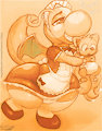 TheCharChar - Ms CharChar's Maid Dragonite by OverFlo207