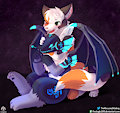 Sn0w and Fish [Commission]