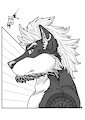 Ink-Profile N°3:Mørkulfr the Wolf by Munsu89