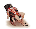 Exhausted after work by Rufus5