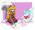 Artin time! by ButterscotchLollipop