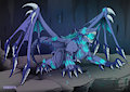Cave's Monster (commission) by Chikiot