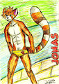 Jonas - At The Pool by SquareOtter