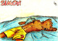 Simon - The Cuddly Bear by SquareOtter
