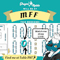 Come see me at MFF this weekend!!