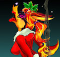 Dottie Coyote; Fire in the Noel