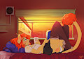 Libraries gave us power / Then work came and made us free / What price now for a shallow piece of di by SynnfulTiger