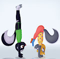 Headstand buddies!