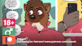 "Trigger | Page 1" is up on my Patreon! by Meesh