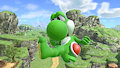 Barefoot Yoshi mod for SSBU