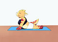Kobold yoga by AkaleTail