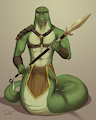 Naga guardian by horserov