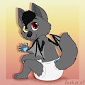 .: Winged lil' Pup :. [Com]