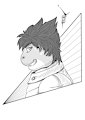 Ink-Profile N°44:Mark the Puffer Fish