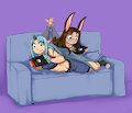 Wyldee Lounging Around