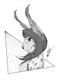 Ink-Profile N°49:Endless the Caracal (Art Trade!)