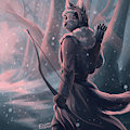 Evening Snowfall by elijahelegia