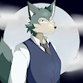 Fanart of Legosi (Beastars)