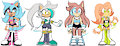 THE GIRLS by Squigglechan