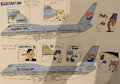History of Korean Air 747 3/4