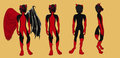 Commissioned character ref sheet.