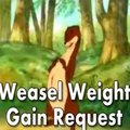 Weasel Weight Gain (request)
