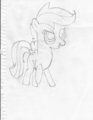 Scootaloo!  Redrawn! by WingedKitsune
