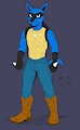 Booted Lucario by TopGearAE101NA
