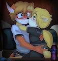 Sibling love by Foxhound824